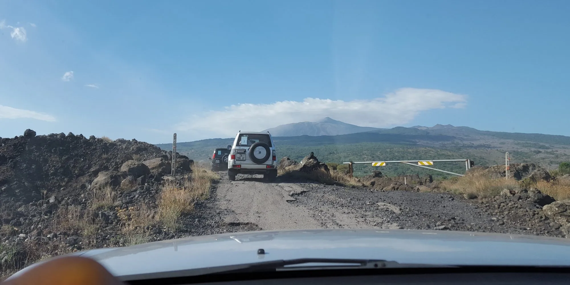 Mount Etna Land Rover experience