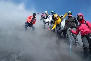 Etna, Ascent to the summit